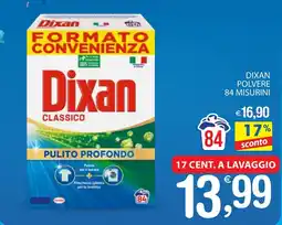 Qui Discount Dixan polvere 84 misurini offerta