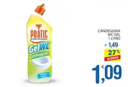 Qui Discount Pratic candeggina wc gel offerta
