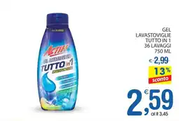 Qui Discount Gel lavastoviglie tutto in 1 offerta