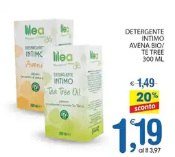 Qui Discount Detergente intimo avena bio/ te tree offerta
