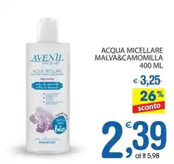 Qui Discount Acqua micellare malva&camomilla offerta