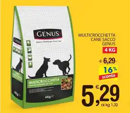 Qui Discount Multicrocchetta cane sacco GENUS offerta