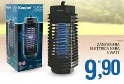 Qui Discount Zanzariera elettrica nera 5 watt offerta