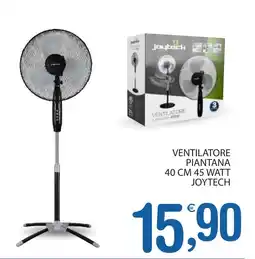 Qui Discount Ventilatore piantana 40 cm 45 watt JOYTECH offerta