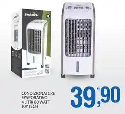 Qui Discount Condizionatore evaporativo 4 litri 80 watt JOYTECH offerta
