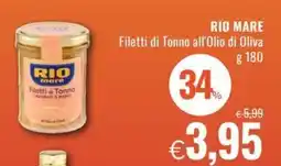 Famila RIO MARE Filetti di Tonno all'Olio di Oliva offerta
