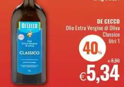 Famila DE CECCO Olio Extra Vergine di Oliva Classico offerta