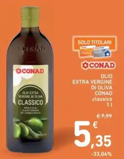 Spazio Conad Olio extra vergine di oliva conad classico offerta