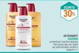 Spazio Conad Detergenti eucerin prodotti per la pulizia delicata del corpo e del viso, ideali per pelli sensibili, secche o atopiche, offerta