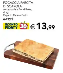 Esselunga Focaccia farcita di scarola offerta