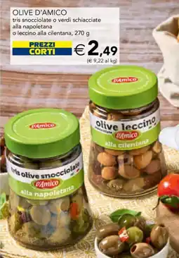Esselunga Olive D'AMICO offerta