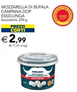Esselunga Mozzarella di bufala campana DOP ESSELUNGA offerta