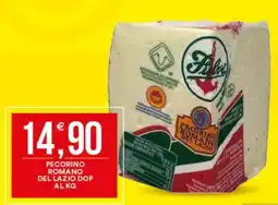 Vantaggio Cash&Carry Pecorino romano del lazio dop offerta