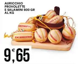 Vantaggio Cash&Carry Auricchio provolette e salamini offerta