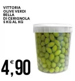 Vantaggio Cash&Carry Vittoria olive verdi bella di cerignola offerta