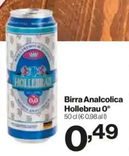 In'S Mercato Birra Analcolica Hollebrau 0° offerta