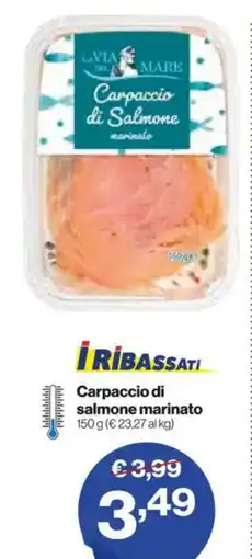 In'S Mercato Carpaccio di salmone marinato offerta