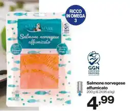 In'S Mercato Salmone norvegese affumicato offerta