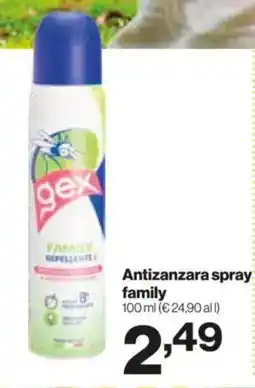 In'S Mercato Antizanzara spray family offerta