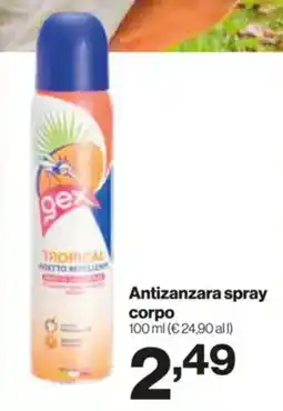 In'S Mercato Antizanzara spray corpo offerta