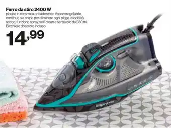In'S Mercato Ferro da stiro 2400 W offerta