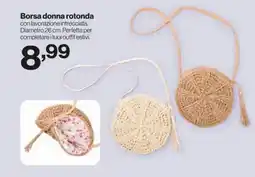 In'S Mercato Borsa donna rotonda offerta