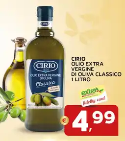 Extra Supermercati Cirio olio extra vergine di oliva classico offerta