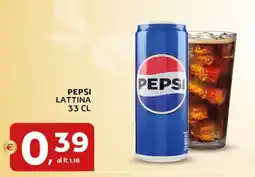 Extra Supermercati Pepsi lattina offerta