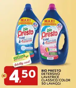 Extra Supermercati Bio presto detersivo lavatrice classico/color offerta