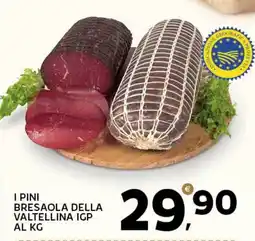 Extra Supermercati I pini bresaola della valtellina igp offerta