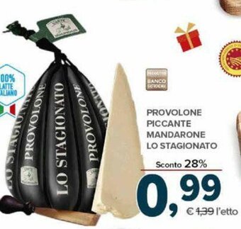Todis Provolone Piccante Mandarone Lo Stagionato offerta
