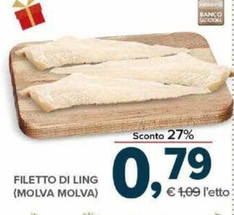 Todis Filetto Di Ling (Molva Molva) offerta