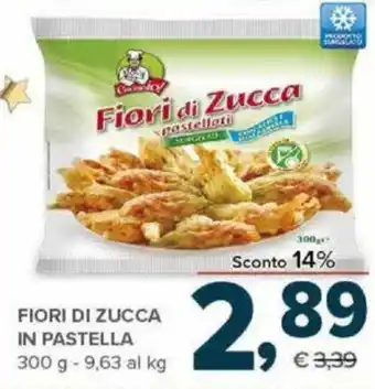 Todis Fiori Di Zucca in Pastella 300g offerta