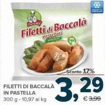Todis Filetti Di Baccalà in Pastella 300g offerta