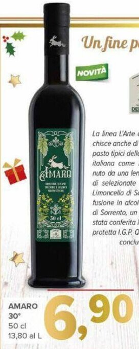Amaro 30° 50 cl