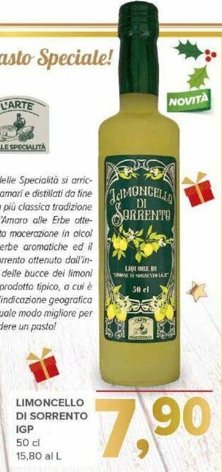 Limoncello Di Sorrento IGP 50 cl