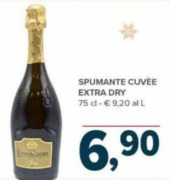 Todis Spumante Cuvèe Extra Dry 75 cl offerta