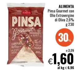 Famila ALIMENTA Pinsa Gourmet con Olio Extravergine di Oliva 2,6% g 230 offerta