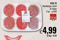 Famila PER TE Hamburger misti di Suino offerta