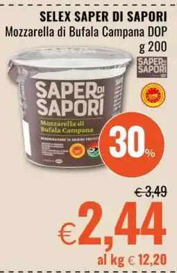 Famila SELEX SAPER DI SAPORI Mozzarella di Bufala Campana DOP offerta