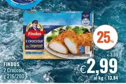 Famila Findus 2 Croccole offerta
