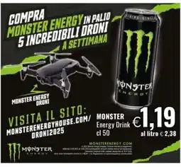 Famila MONSTER Energy Drink cl 50 offerta