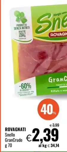 Famila ROVAGNATI Snello GranCrudo offerta