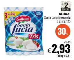 Famila Galbani Santa Lucia Mozzarella offerta