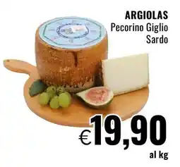 Famila ARGIOLAS Pecorino Giglio Sardo offerta