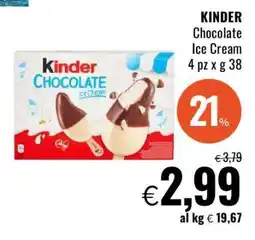 Famila KINDER Chocolate Ice Cream offerta