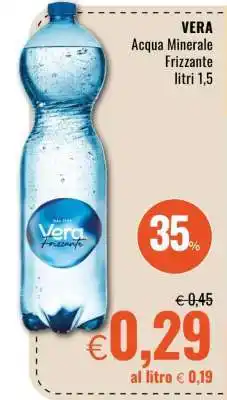 Famila VERA Acqua Minerale Frizzante offerta