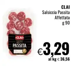Famila CLAI Salsiccia Passita Affettata offerta