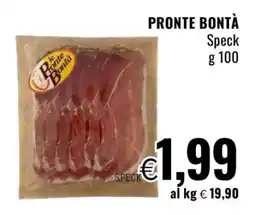Famila PRONTE BONTÀ Speck offerta