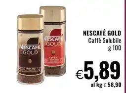 Famila Nescafé Gold offerta
